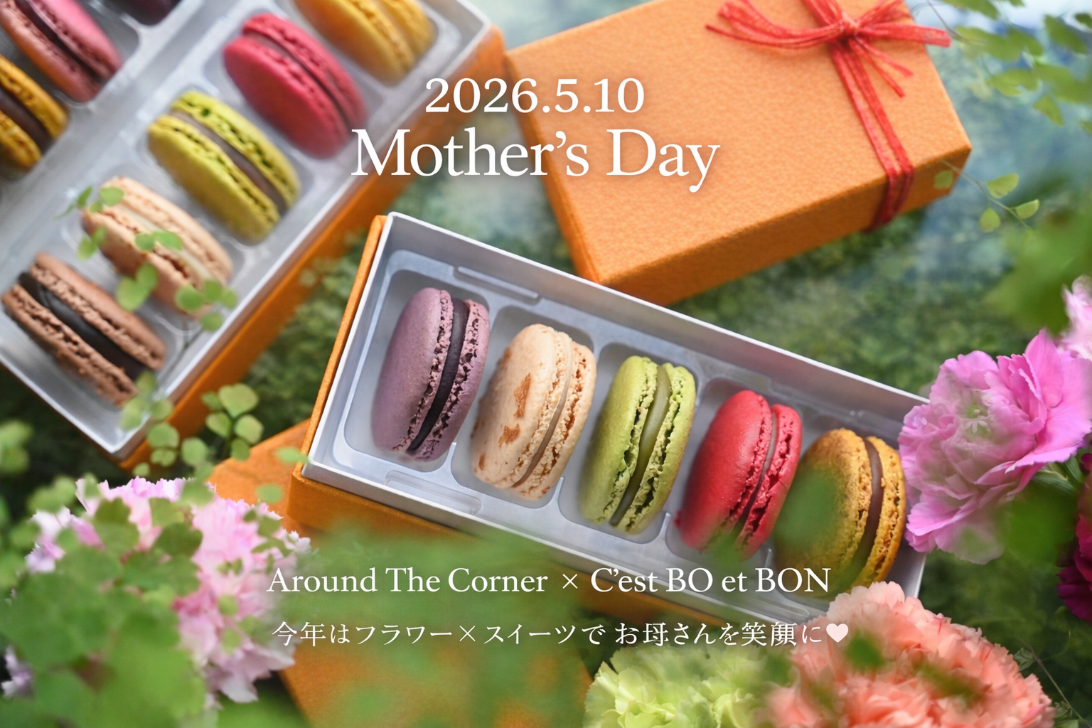 母の月フラワーギフト2026